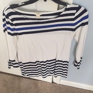 JCrew striped blouse